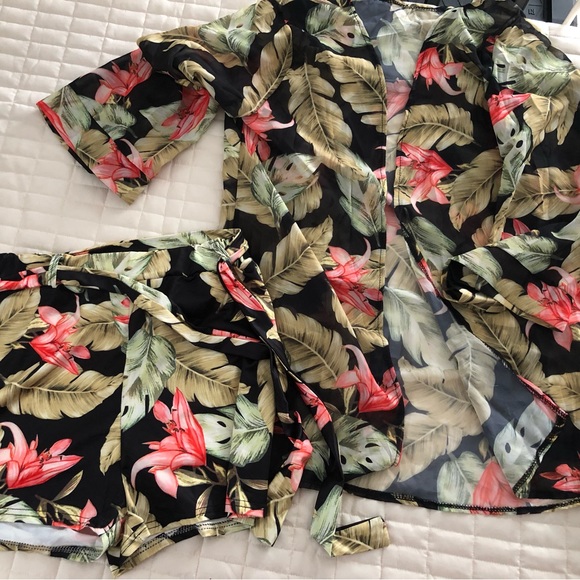 Pants - 3piece short set/lounge wear! It’s practically Flawless but #notnew! 🏝 🏝🏝🏝🏝